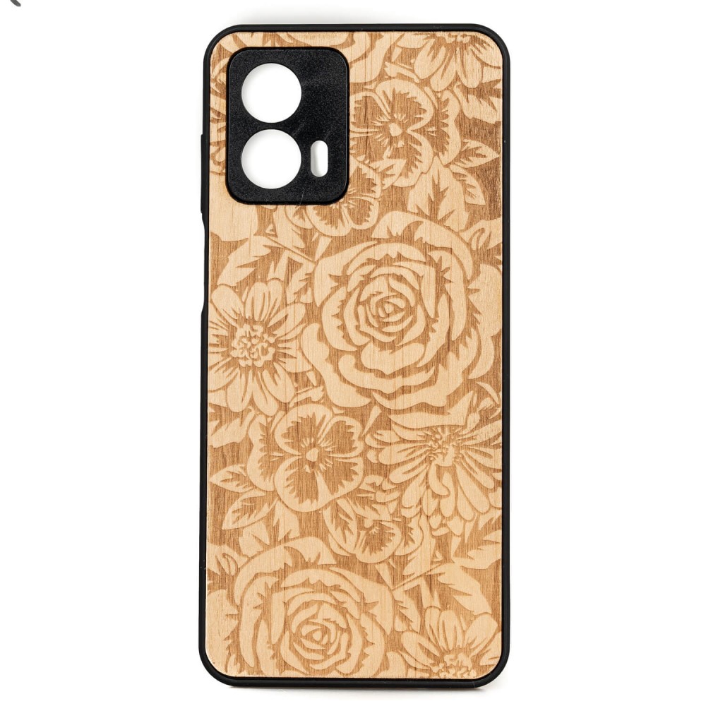 Drewniane Etui Bewood Motorola G53 5G RÓŻE ANIEGRE (1)