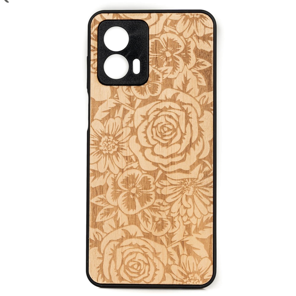 Drewniane Etui Bewood Motorola G73 5G RÓŻE ANIEGRE (1)