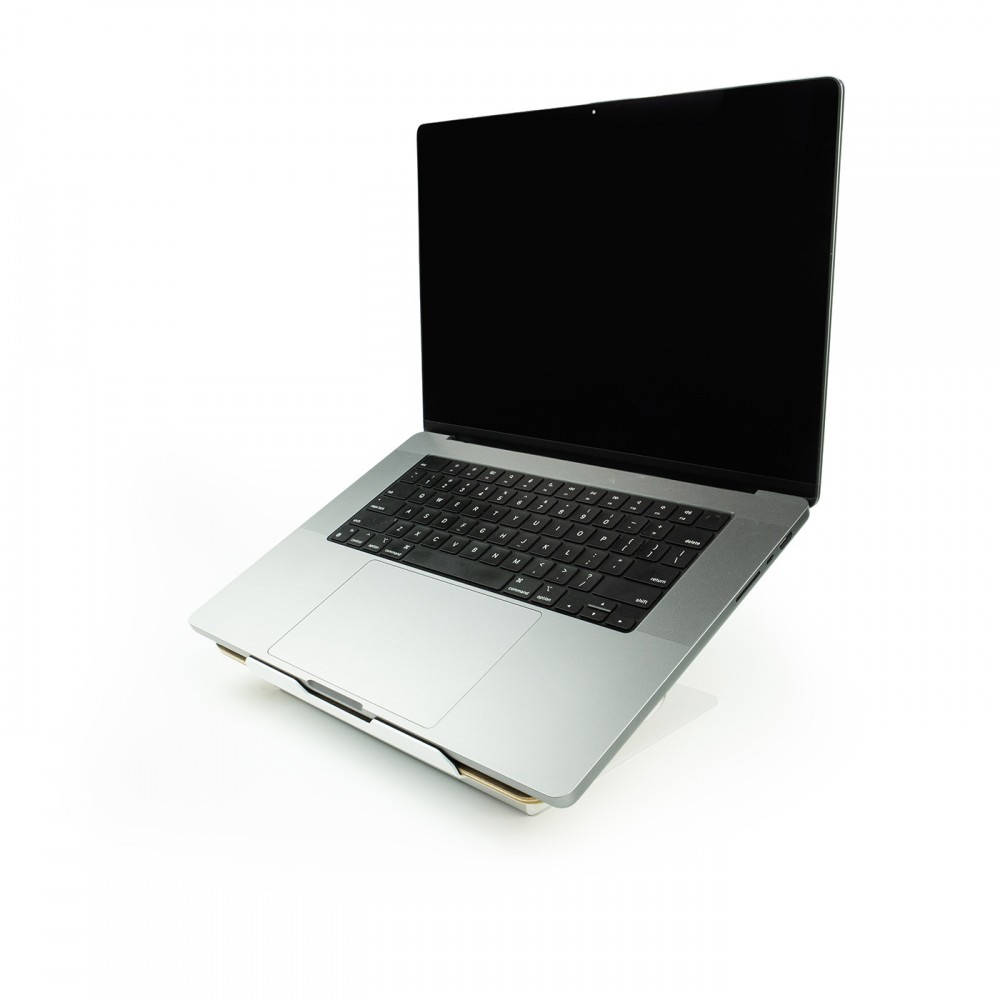 Podstawka pod laptop - Bewood Laptop Riser - White - Dąb (2)