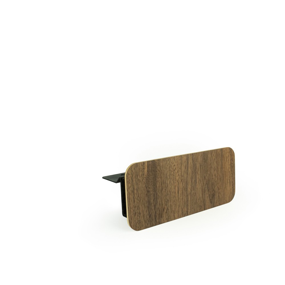 Uchwyt na laptop - Bewood Laptop Holder - Black - Orzech (3)