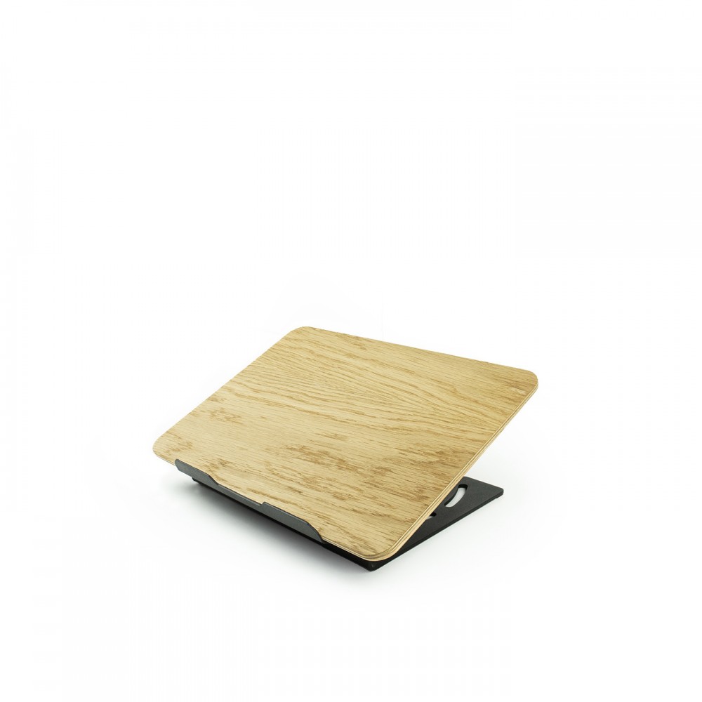 Podstawka pod laptop - Bewood Laptop Riser - Black - Dąb (1)