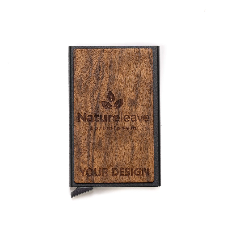 Personalizowane etui na karty Black - Twoje Logo - Zaprojektuj (5)