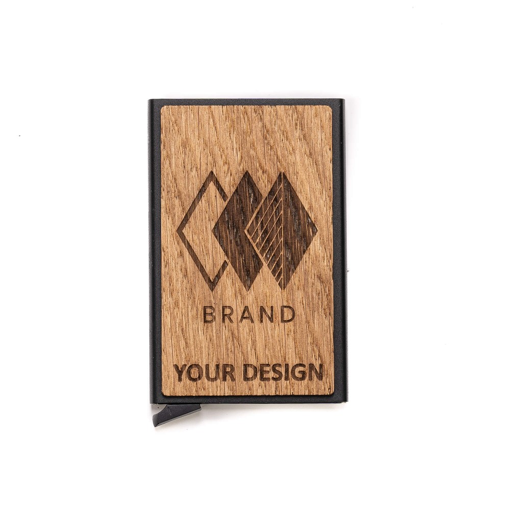 Personalizowane etui na karty Black - Twoje Logo - Zaprojektuj (9)