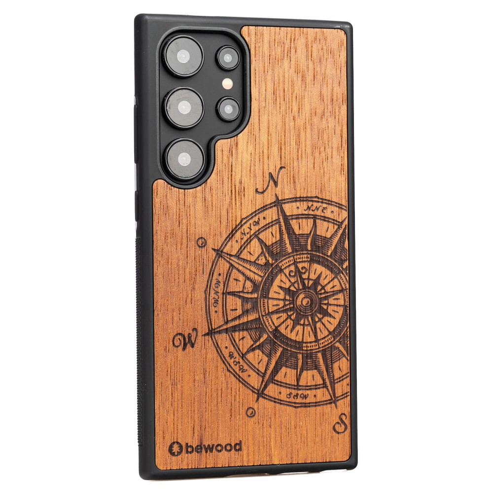 Samsung Galaxy S24 Ultra Traveler Merbau Bewood Wood Case (2)
