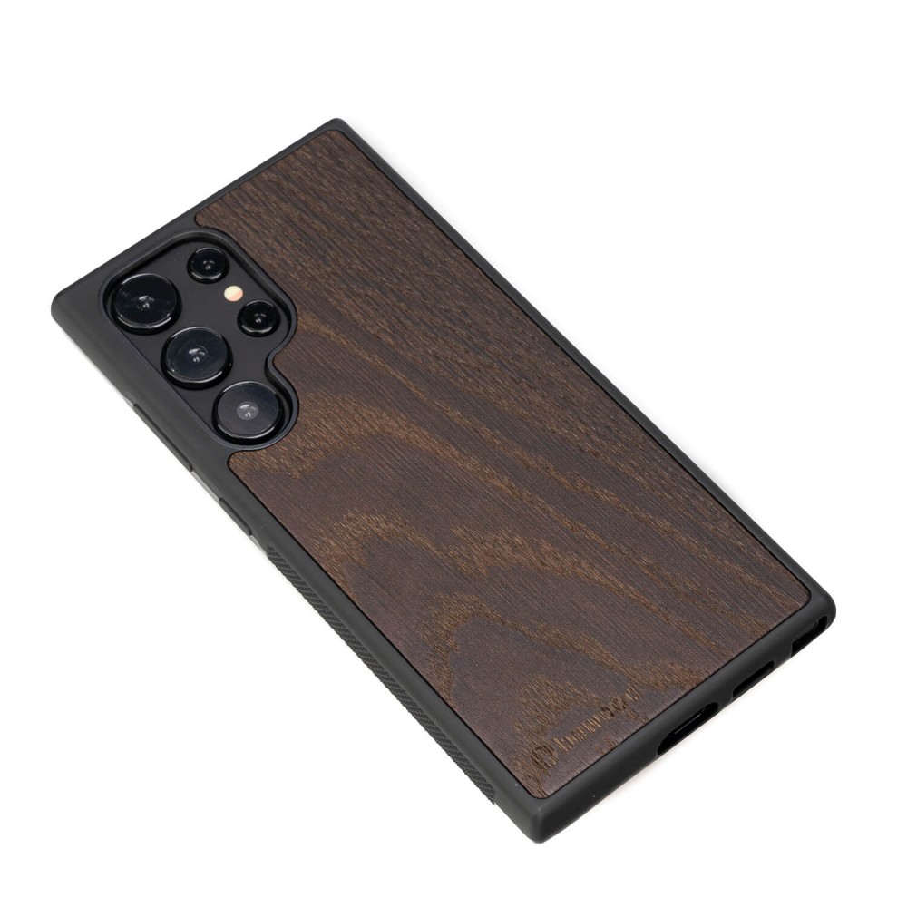 Drewniane Etui Bewood na Samsung Galaxy S24 Ultra DĄB WĘDZONY (3)