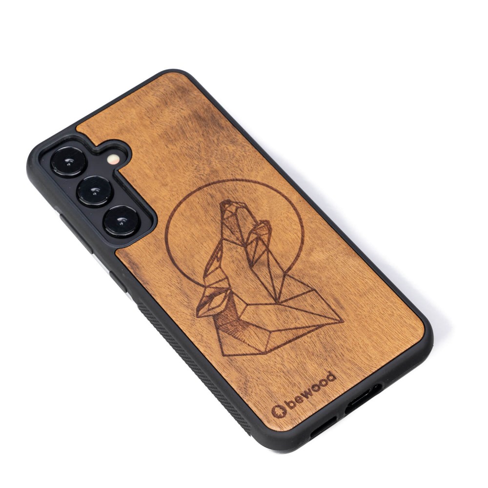 Drewniane Etui Bewood na Samsung Galaxy S24 WILK IMBUIA (3)
