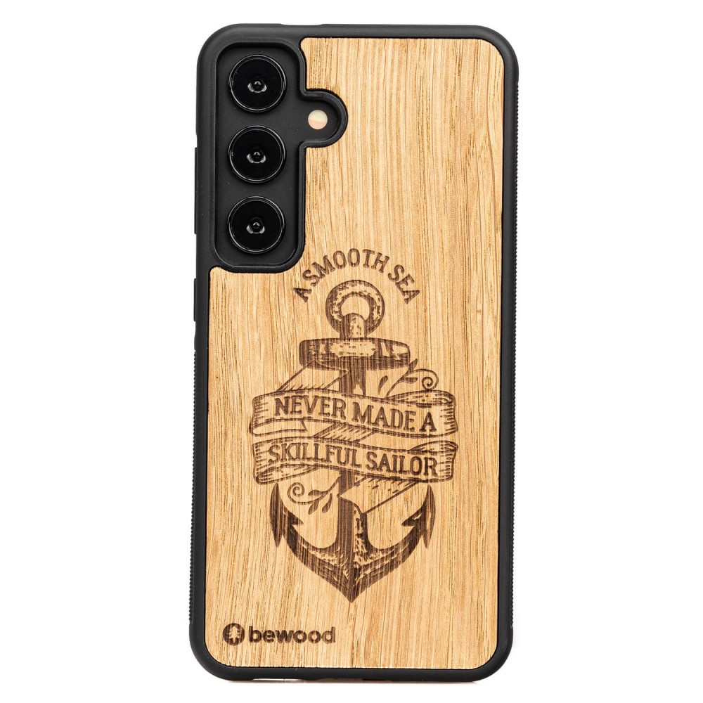 Drewniane Etui Bewood na Samsung Galaxy S24 KOTWICA DĄB (1)