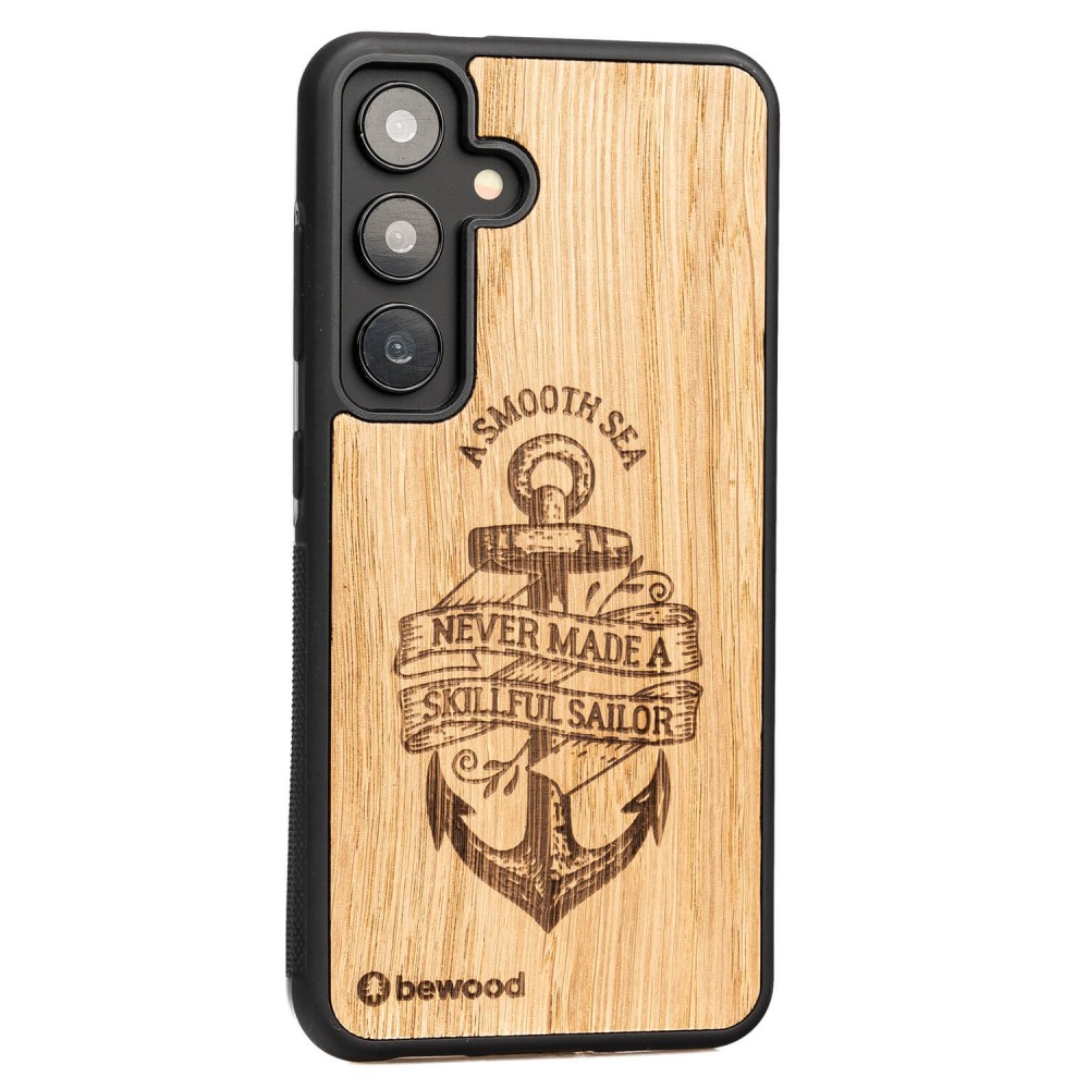Drewniane Etui Bewood na Samsung Galaxy S24 KOTWICA DĄB (2)