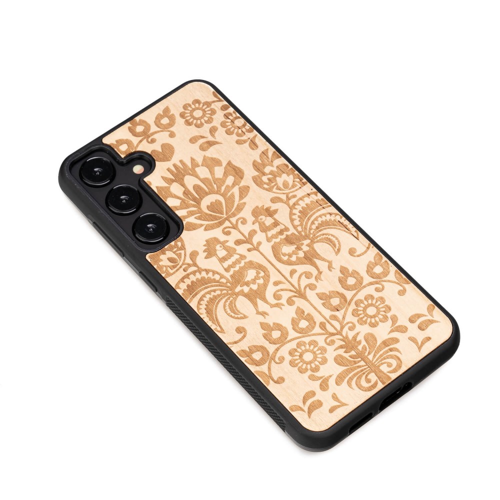 Drewniane Etui Bewood na Samsung Galaxy S24 Plus POLSKI FOLK ANIEGRE (3)