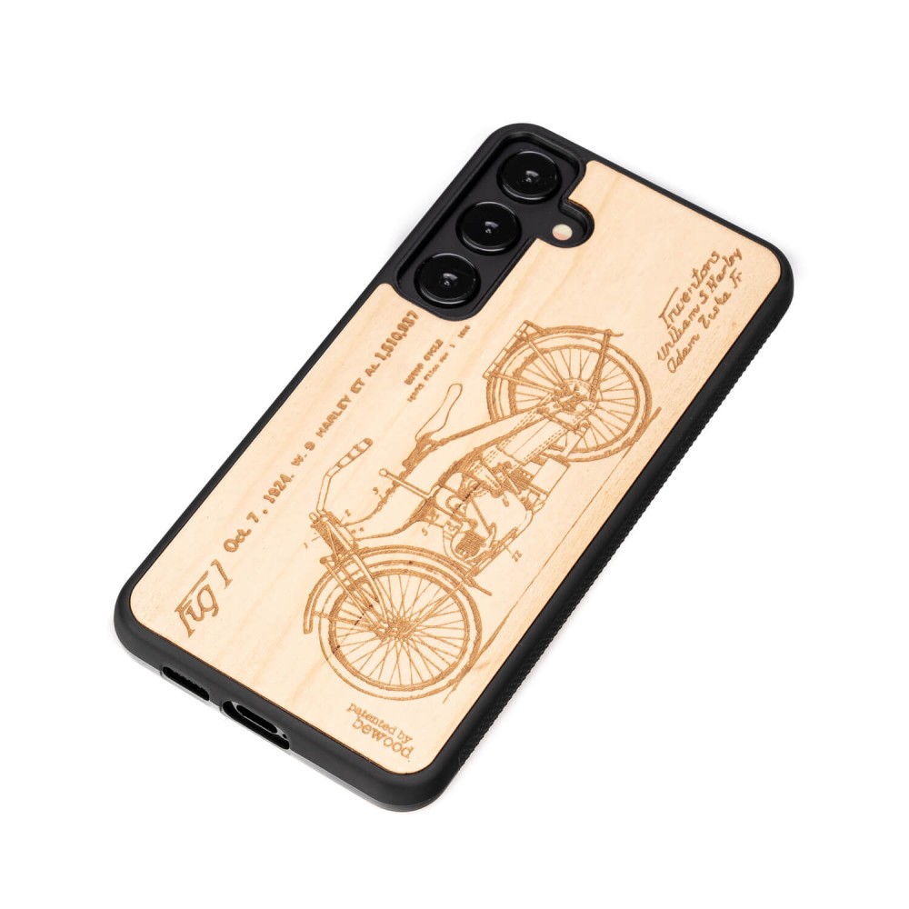 Drewniane Etui Bewood na Samsung Galaxy S24 Plus HARLEY PATENT ANIEGRE (3)
