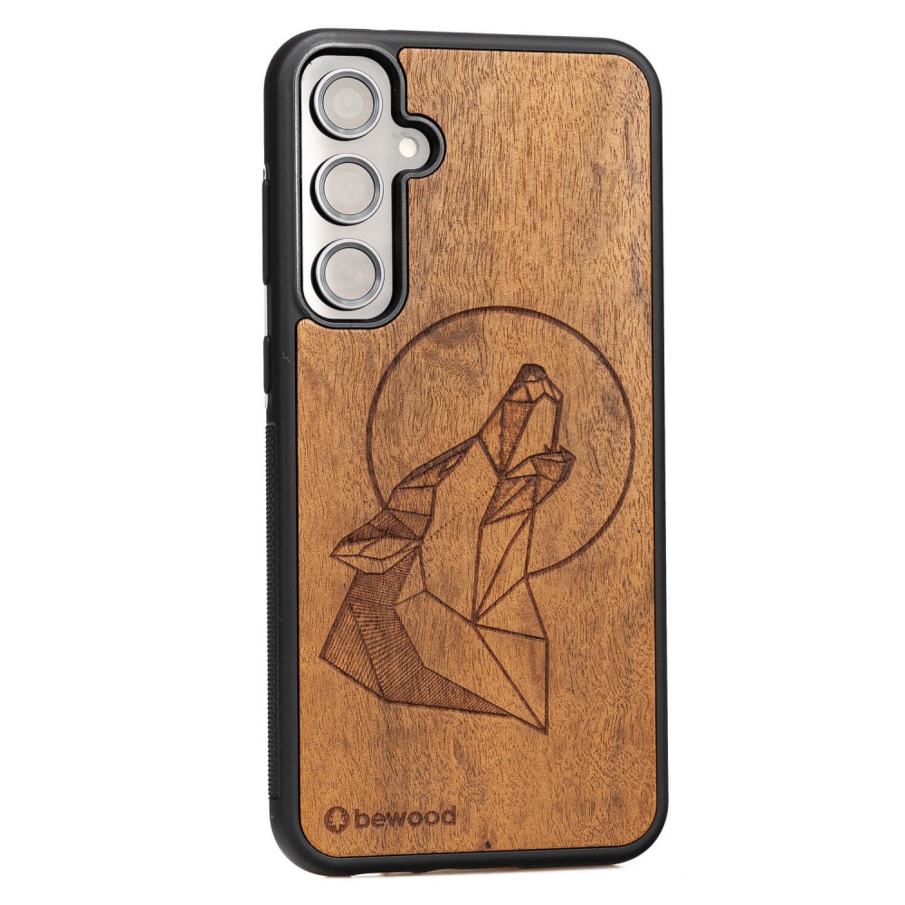Drewniane Etui Bewood na Samsung Galaxy S23 FE WILK IMBUIA (2)