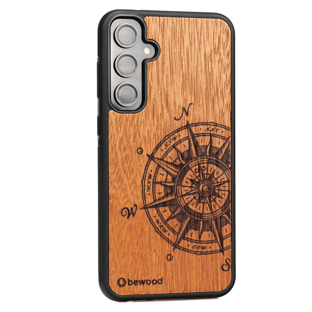 Drewniane Etui Bewood na Samsung Galaxy S23 FE TRAVELER MERBAU (2)