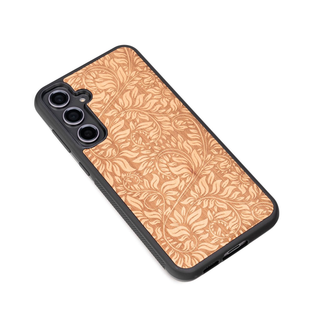 Drewniane Etui Bewood na Samsung Galaxy S23 FE LIŚCIE JABŁOŃ (3)