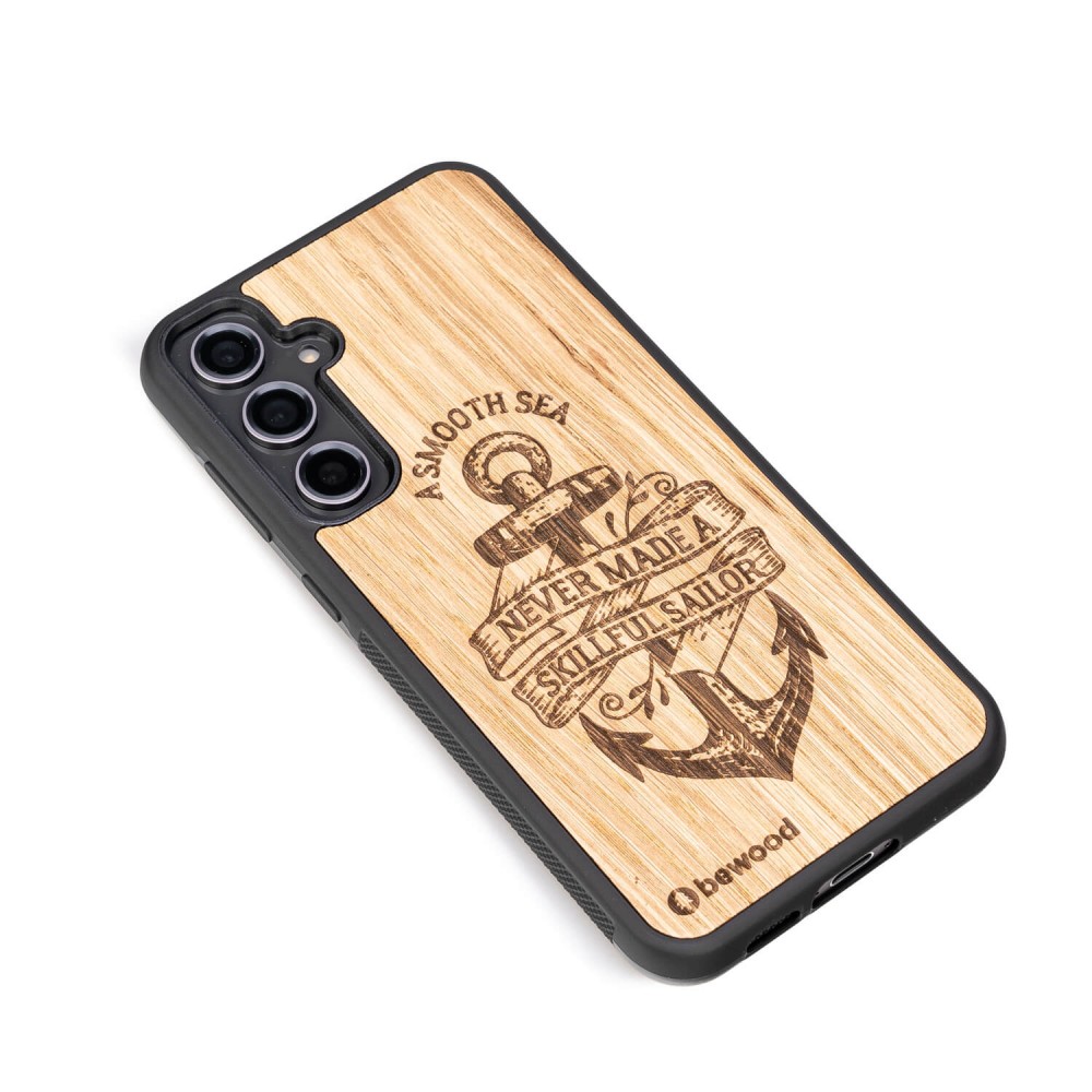 Drewniane Etui Bewood na Samsung Galaxy S23 FE KOTWICA DĄB (3)