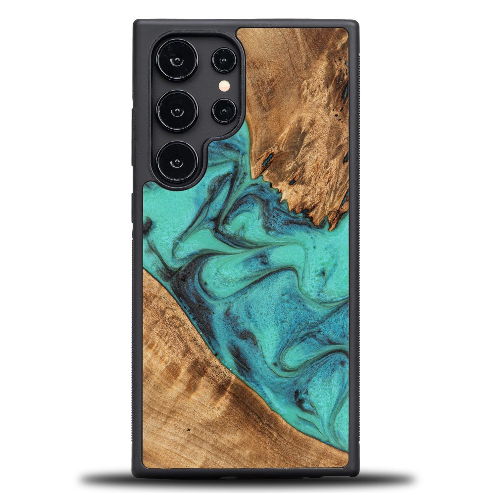 Etui Bewood Unique na Samsung Galaxy S24 Ultra - Turquoise (1)