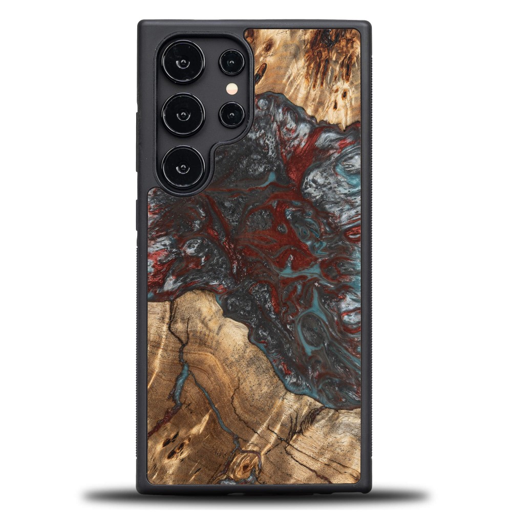 Bewood Resin Case - Samsung Galaxy S24 Ultra - Planets - Pluto (1)