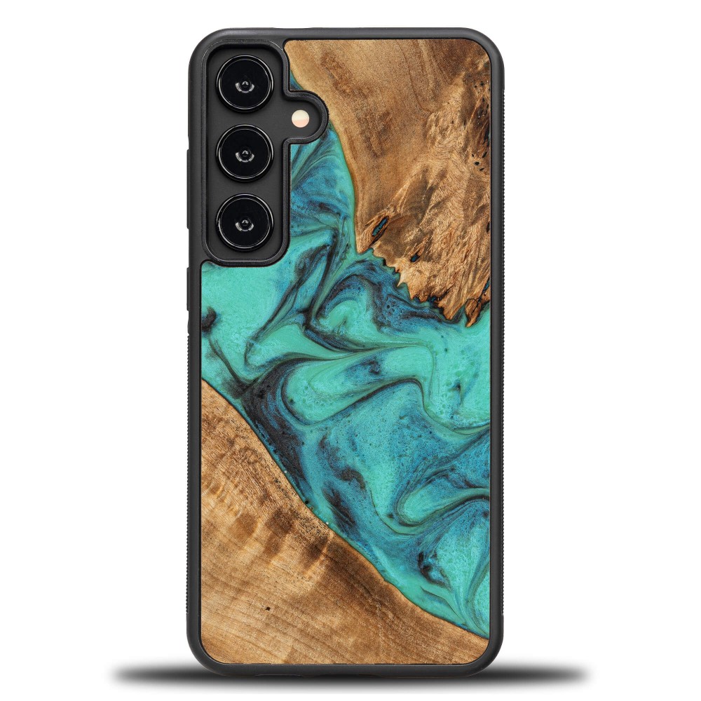 Etui Bewood Unique na Samsung Galaxy S24 Plus - Turquoise (1)