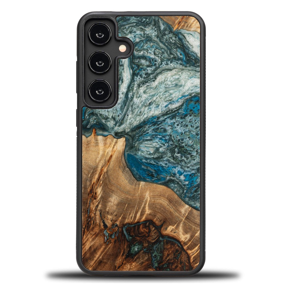 Etui Bewood Unique na Samsung Galaxy S24 Plus - Planets - Ziemia (5)