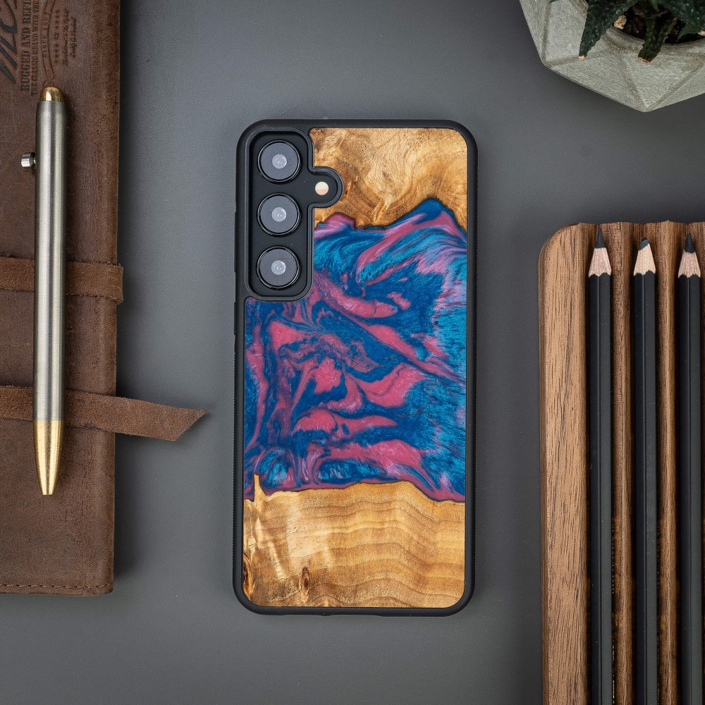 Etui Bewood Unique na Samsung Galaxy S24 Plus - Neons - Vegas (2)