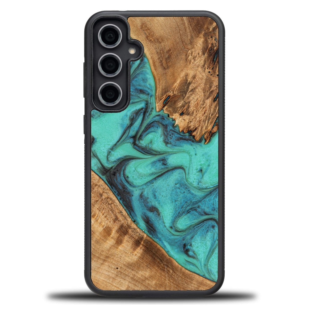 Etui Bewood Unique na Samsung Galaxy S23 FE - Turquoise (1)