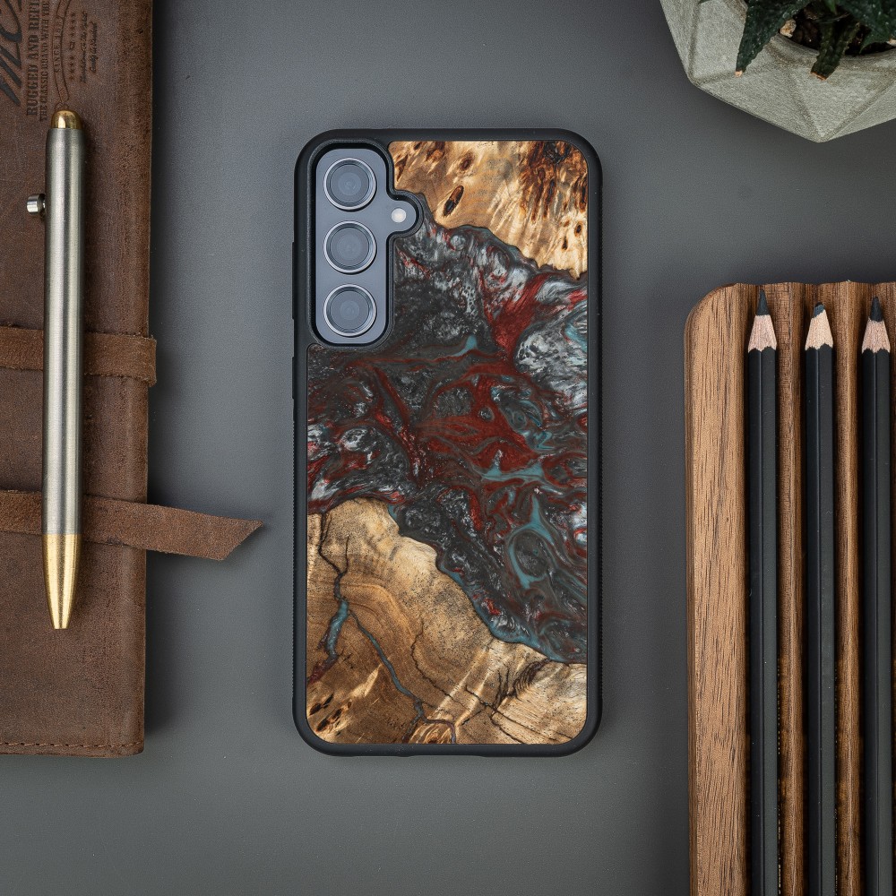 Etui Bewood Unique na Samsung Galaxy S23 FE - Planets - Pluton (2)