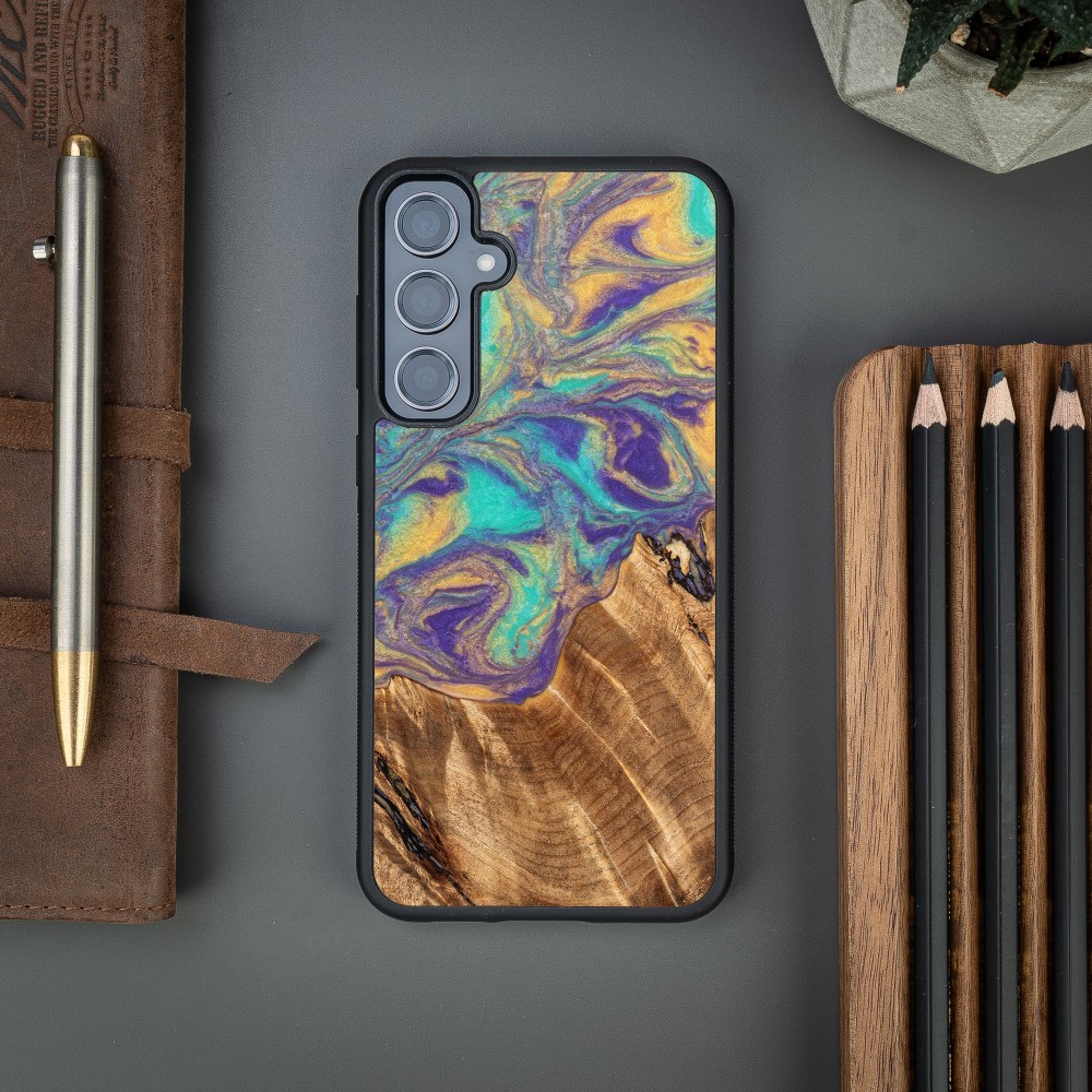 Etui Bewood Unique na Samsung Galaxy S23 FE - Planets - Merkury (2)