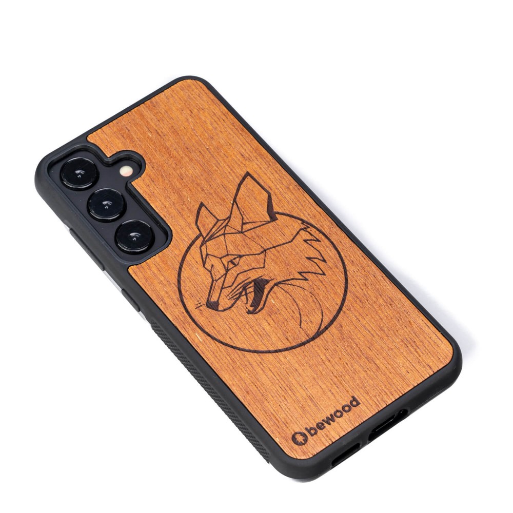 Drewniane Etui Bewood na Samsung Galaxy A55 5G LIS MERBAU (3)