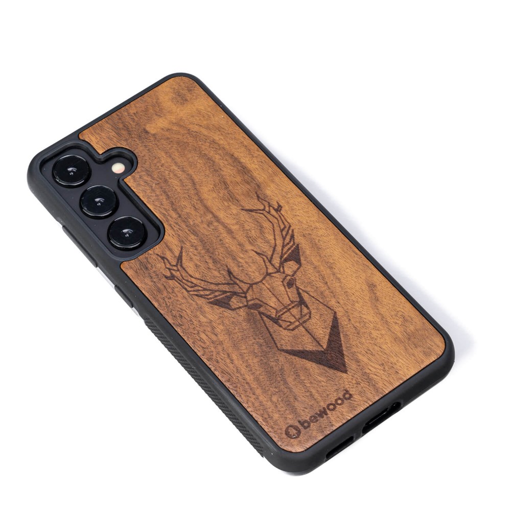 Samsung Galaxy A55 5G Deer Imbuia Bewood Wood Case (3)