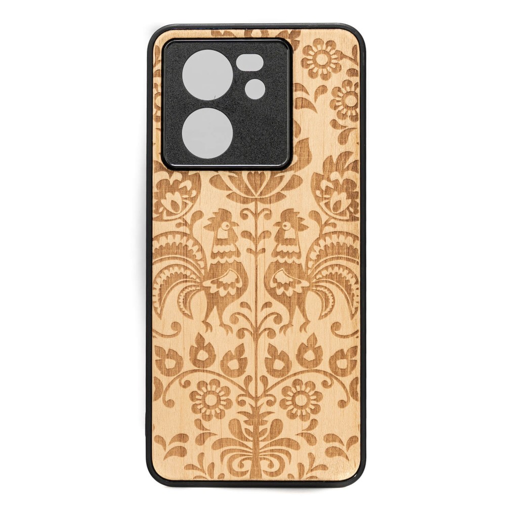 Drewniane Etui Bewood na Xiaomi 13T / 13T Pro POLSKI FOLK ANIEGRE (1)