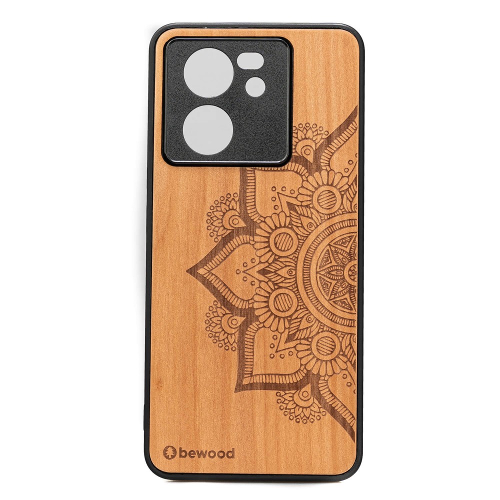 Drewniane Etui Bewood na Xiaomi 13T / 13T Pro MANDALA JABŁOŃ (1)