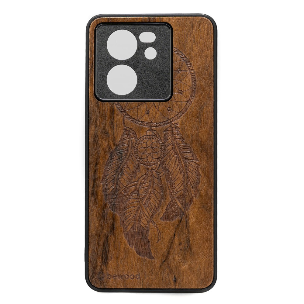 Drewniane Etui Bewood na Xiaomi 13T / 13T Pro ŁAPACZ SNÓW IMBUIA (1)