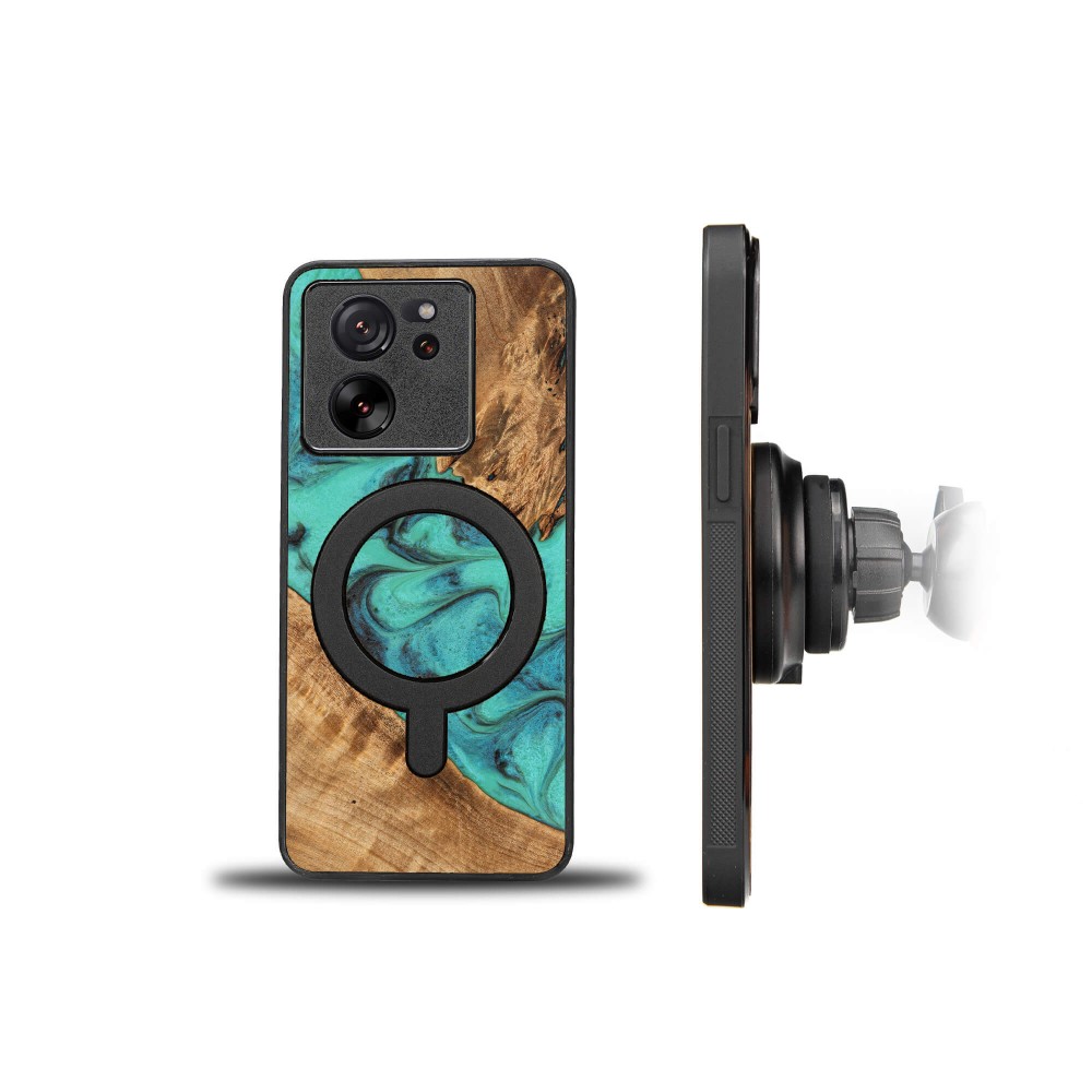 Bewood Resin Case - Xiaomi 13T / 13T Pro - Turquoise (2)