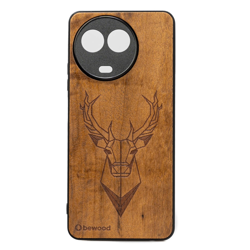 Drewniane Etui Bewood na Realme 11 5G JELEŃ IMBUIA (1)