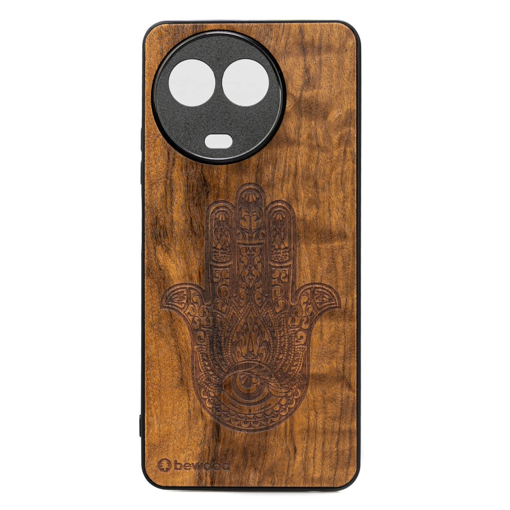 Drewniane Etui Bewood na Realme 11 5G HAMSA IMBUIA (1)