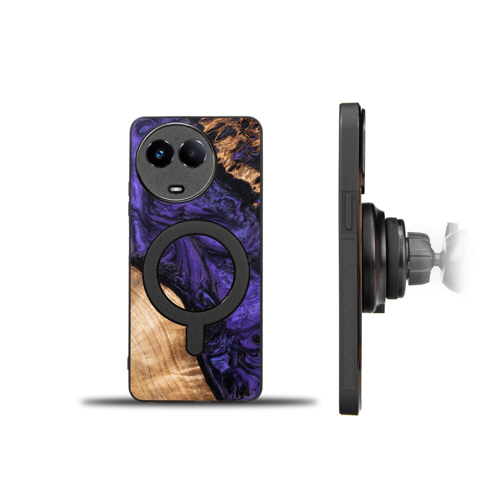 Etui Bewood Unique na Realme 11 5G - Violet (2)
