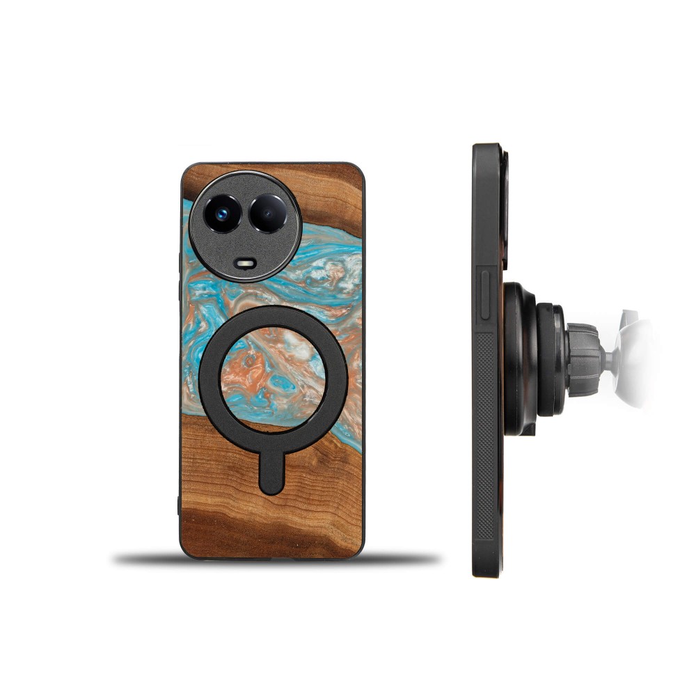 Etui Bewood Unique na Realme 11 5G - Planets - Saturn (2)