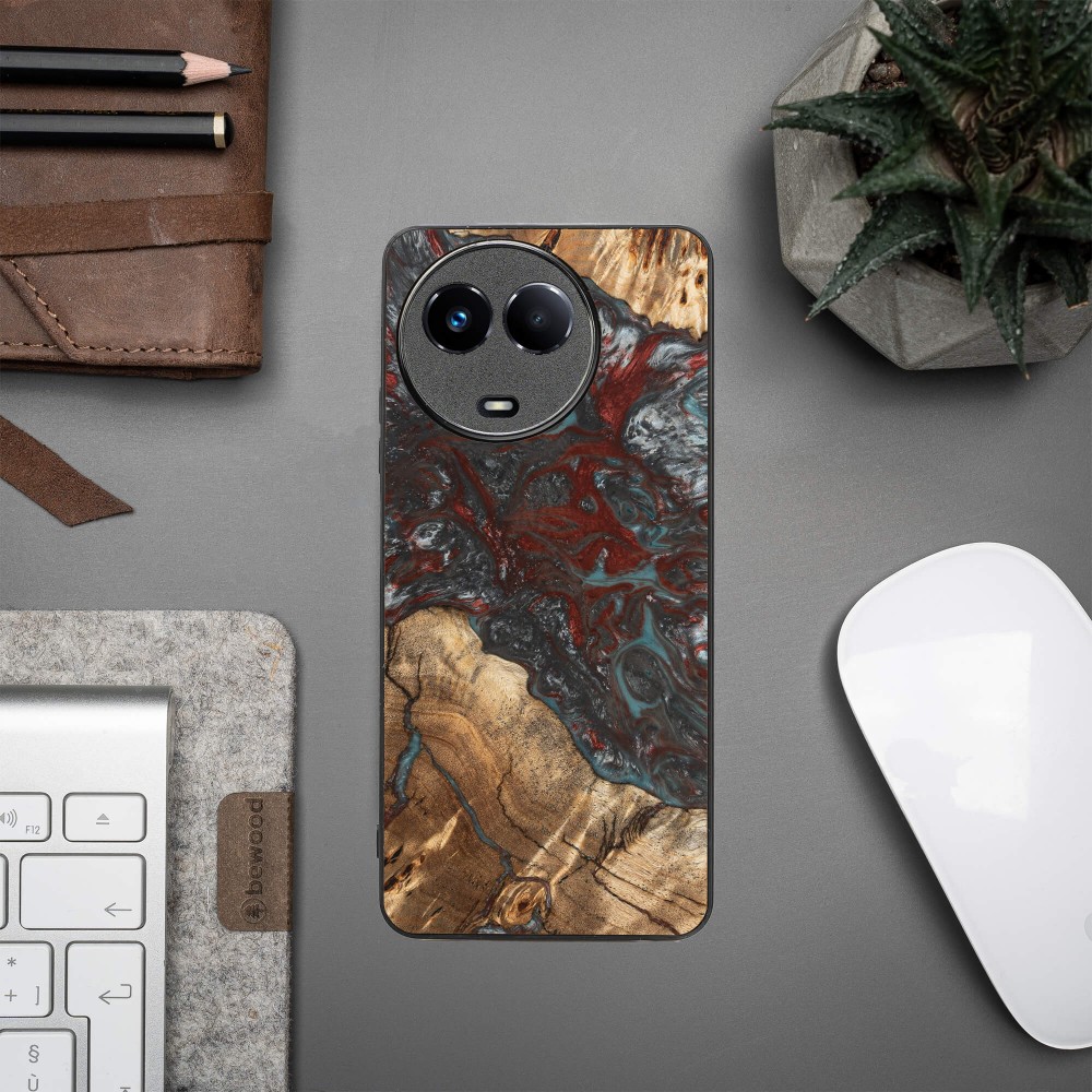 Etui Bewood Unique na Realme 11 5G - Planets - Pluton (3)