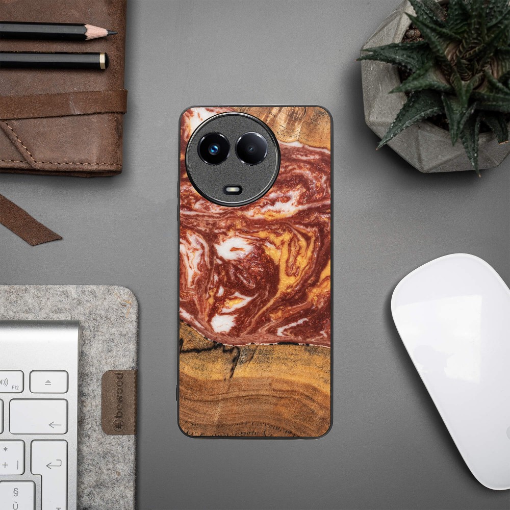 Etui Bewood Unique na Realme 11 5G - Planets - Mars (3)