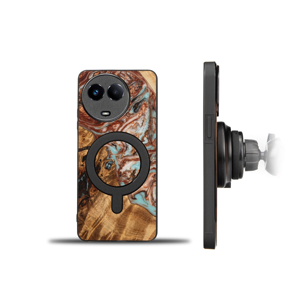 Etui Bewood Unique na Realme 11 5G - Planets - Jowisz (2)