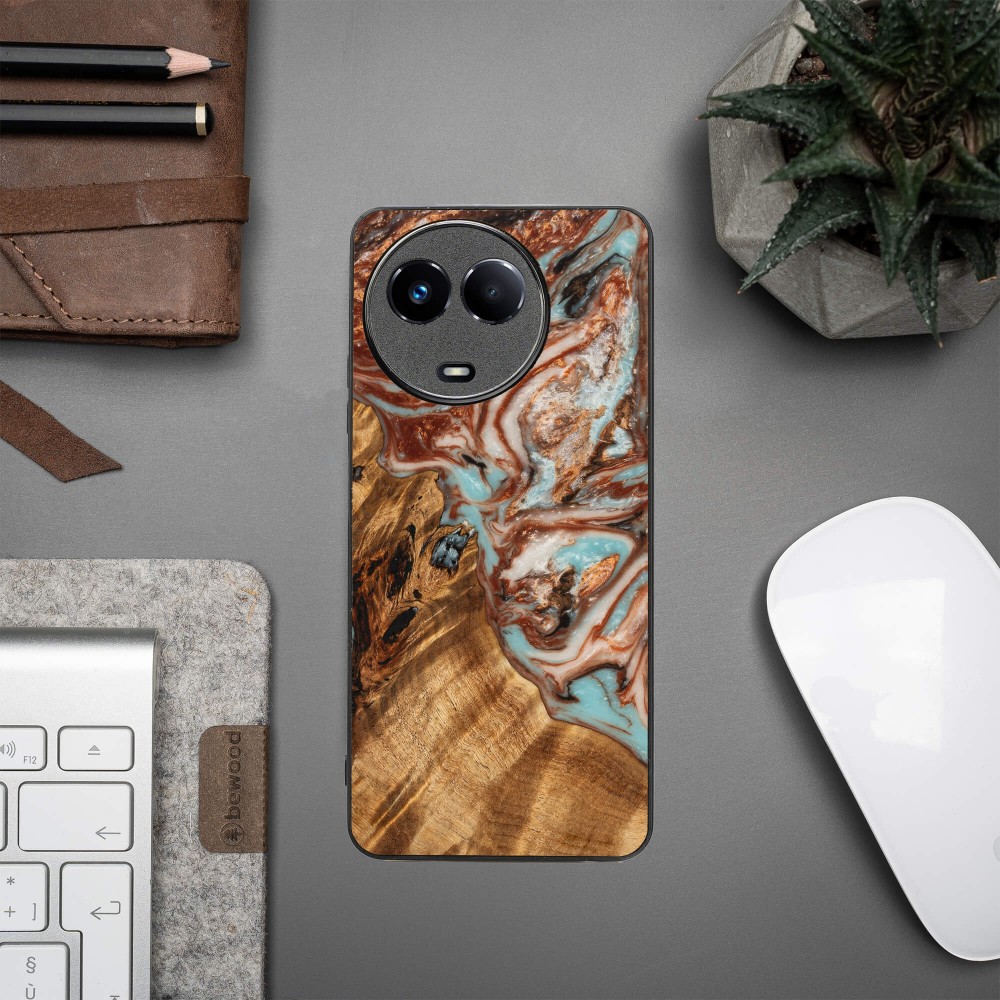 Etui Bewood Unique na Realme 11 5G - Planets - Jowisz (3)