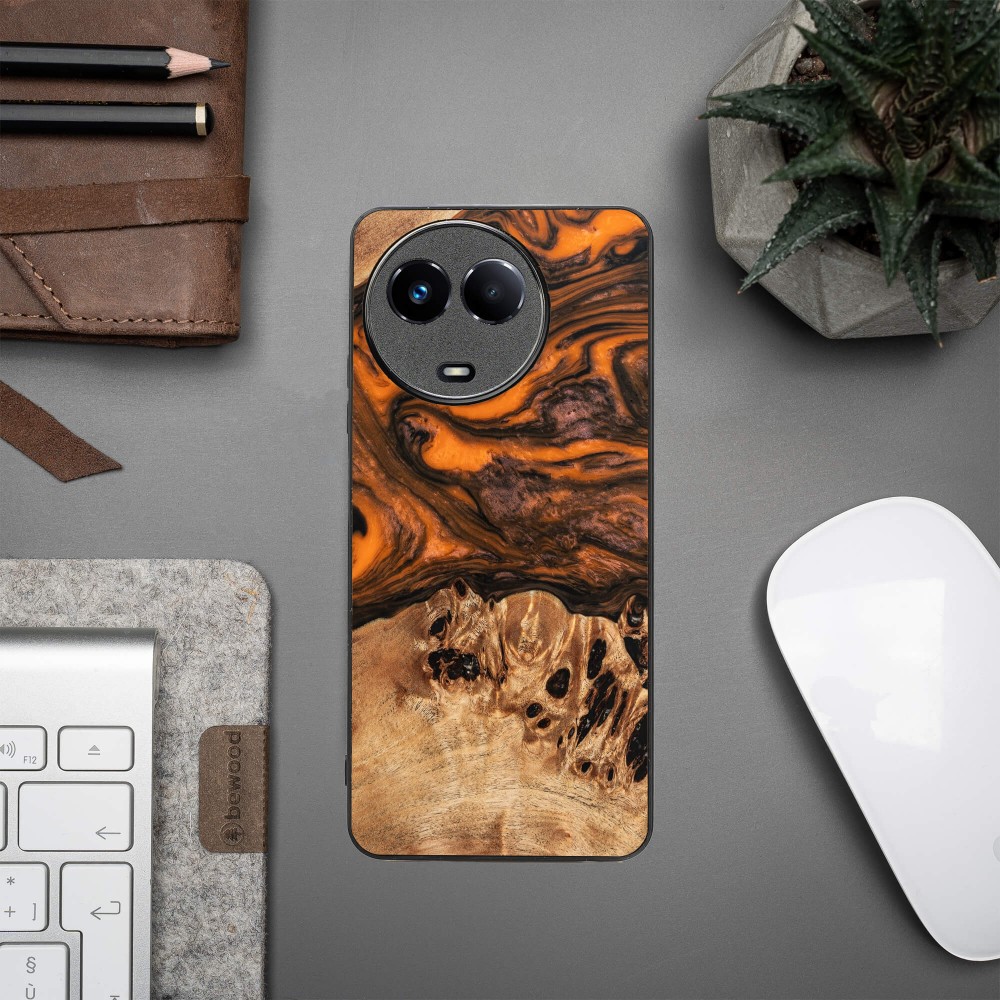 Bewood Resin Case for Realme 11 5G - Orange (3)