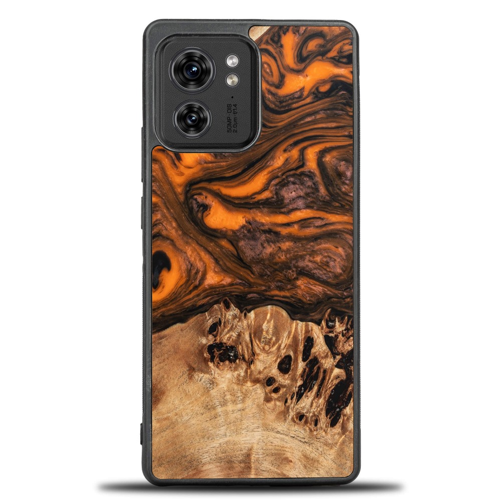 Etui Bewood Unique na Motorola Edge 40 - Orange (1)