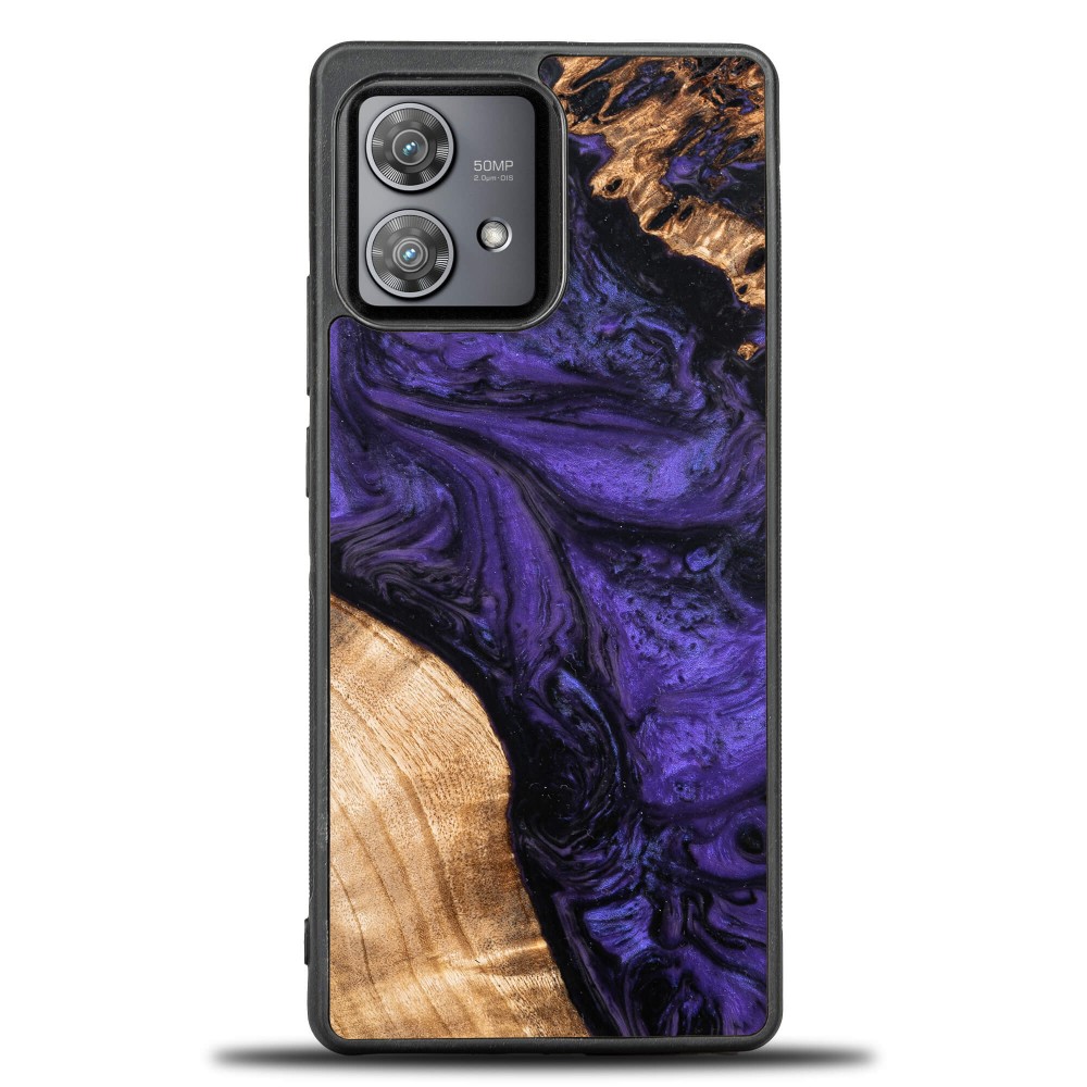 Etui Bewood Unique na Motorola Edge 40 Neo - Violet (1)