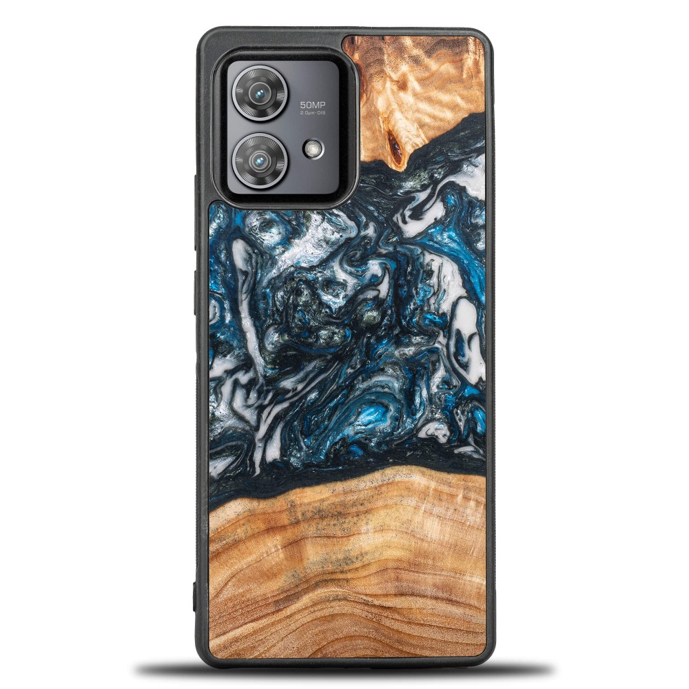 Etui Bewood Unique na Motorola Edge 40 Neo - Planets - Ziemia (2)