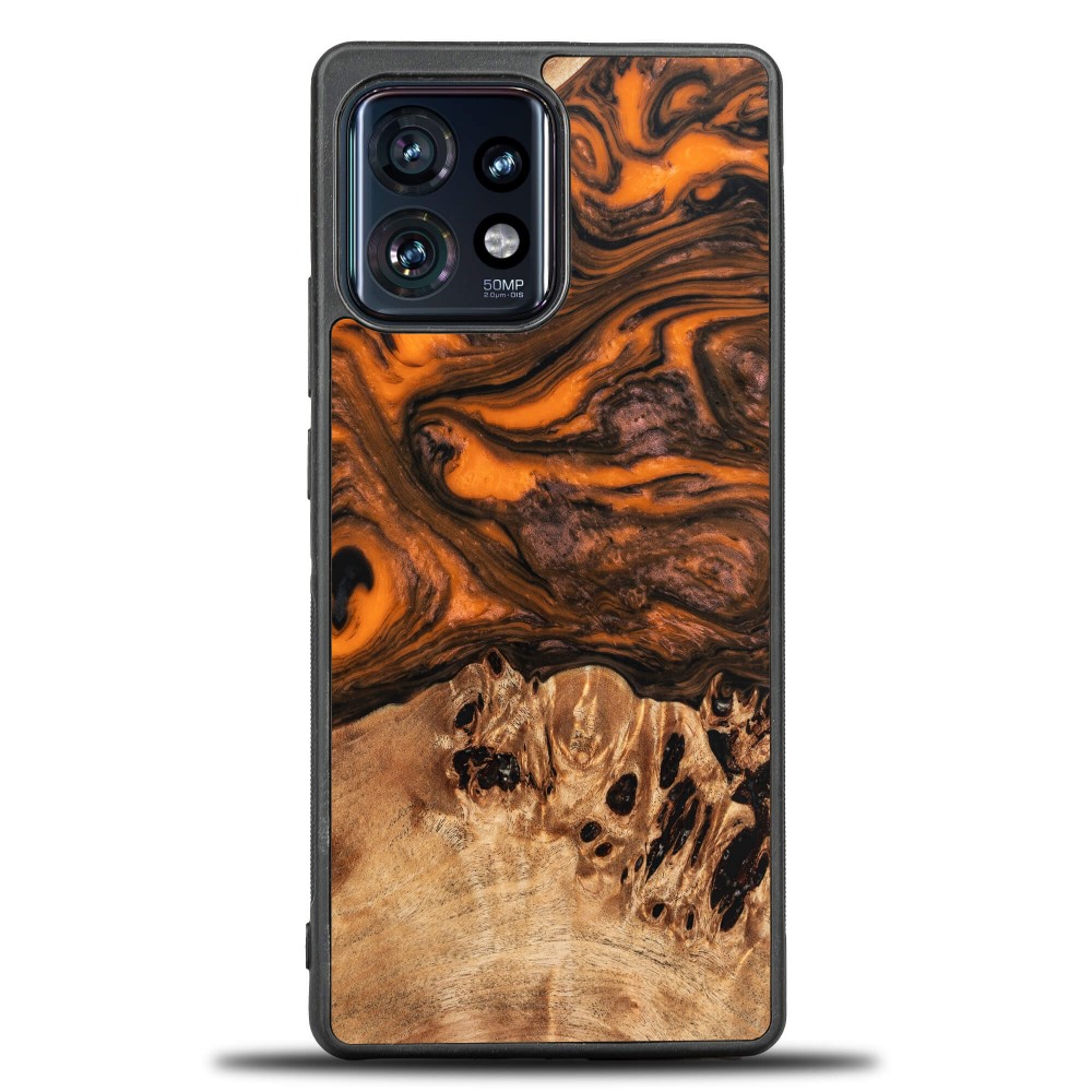 Etui Bewood Unique - Motorola Edge 40 Pro - Orange (1)