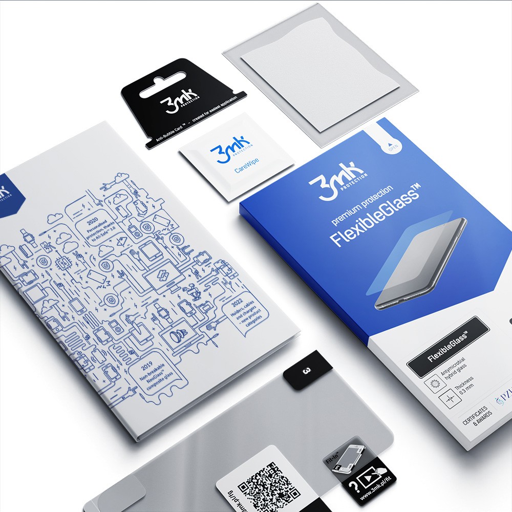 Szkło ochronne 3mk FlexibleGlass do iPhone 15 (4)