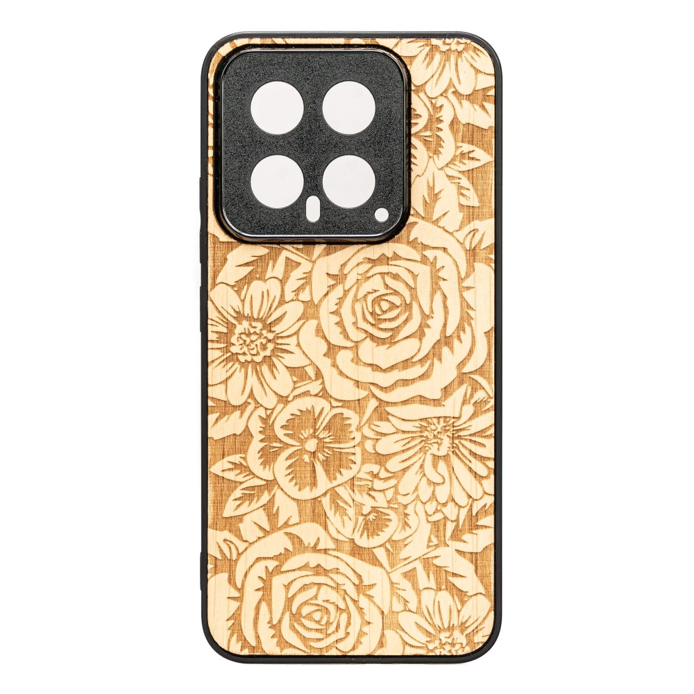 Drewniane Etui Bewood na Xiaomi 14 RÓŻE ANIEGRE (1)