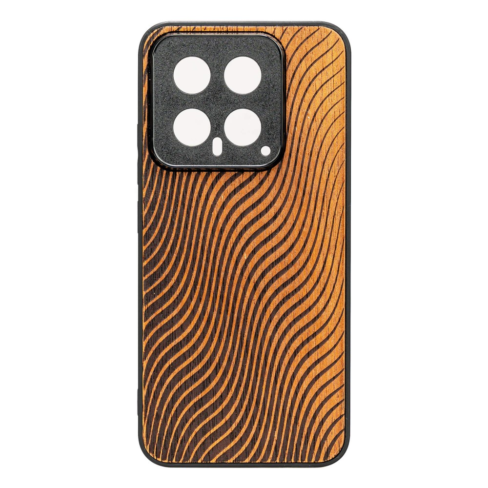 Drewniane Etui Bewood na Xiaomi 14 FALE MERBAU (1)