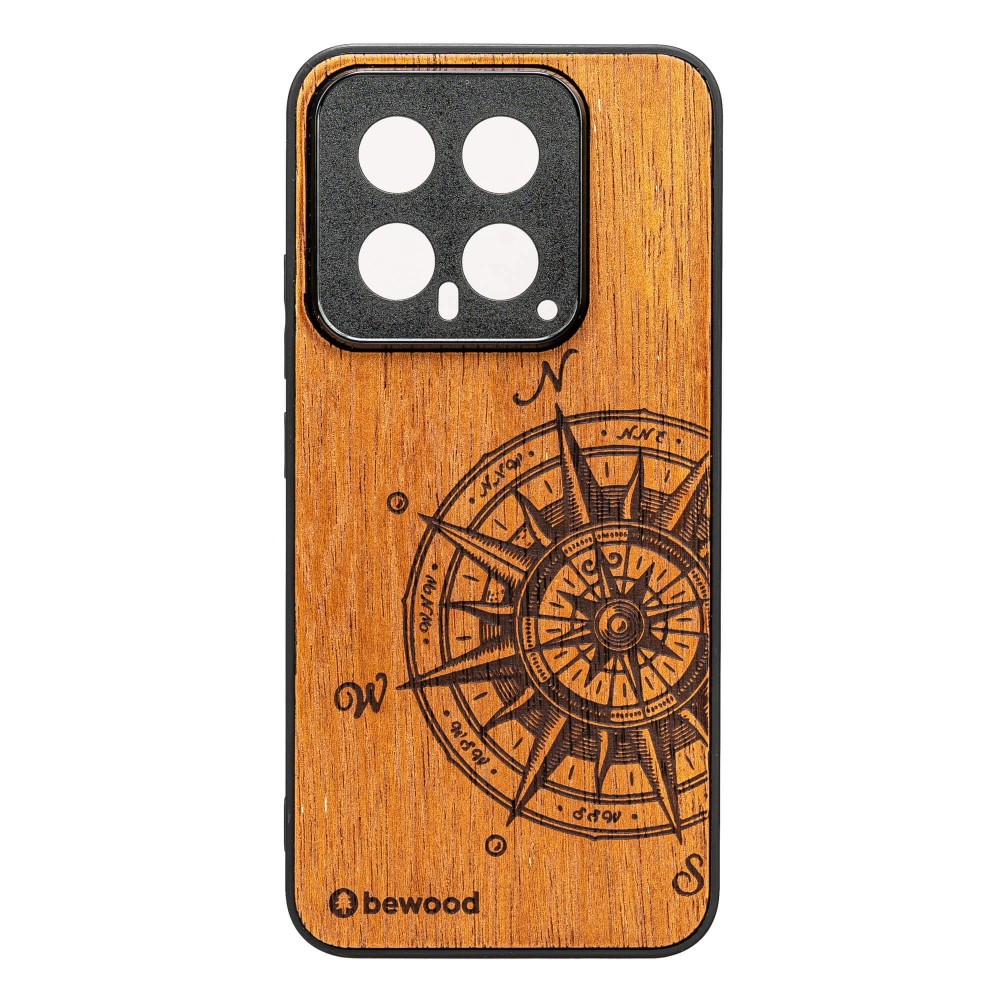 Drewniane Etui Bewood na Xiaomi 14 Pro TRAVELER MERBAU (1)