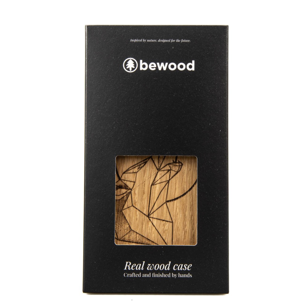Drewniane Etui Bewood do Xiaomi Redmi Note 13 5G WILK DĄB (2)